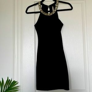 Black Halter Dress